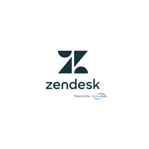 Logo Zendesk – Powered by ChannelReply